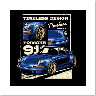 The Blue 911 Posters and Art